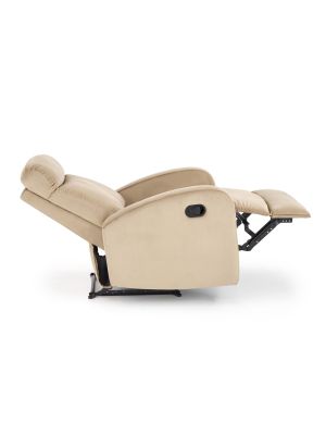 Fotel wypoczynkowy WONDER Halmar rozkładany z funkcją kołyski - beżowy - NEGOCJUJ CENĘ sklep@ergoexpert.pl