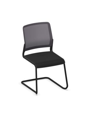 Krzesło konferencyjne XILIUM FRAME CHAIR CF MESH czarny